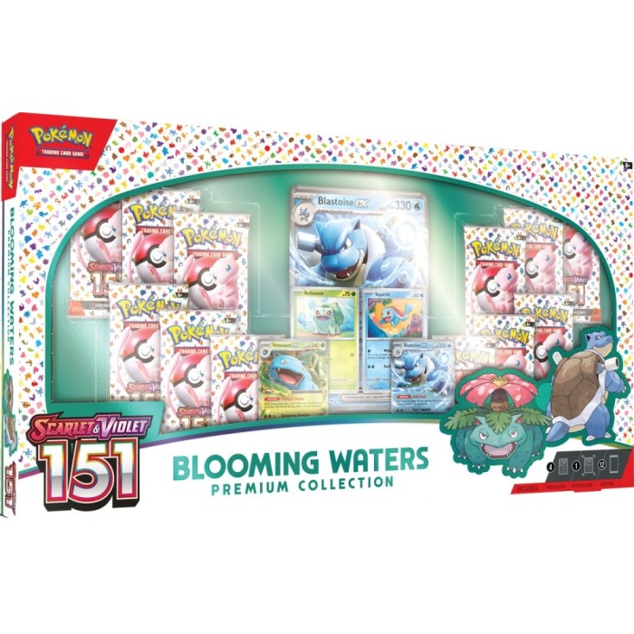 Pokemon Scarlet & Violet 151 Blooming Waters Collection Box