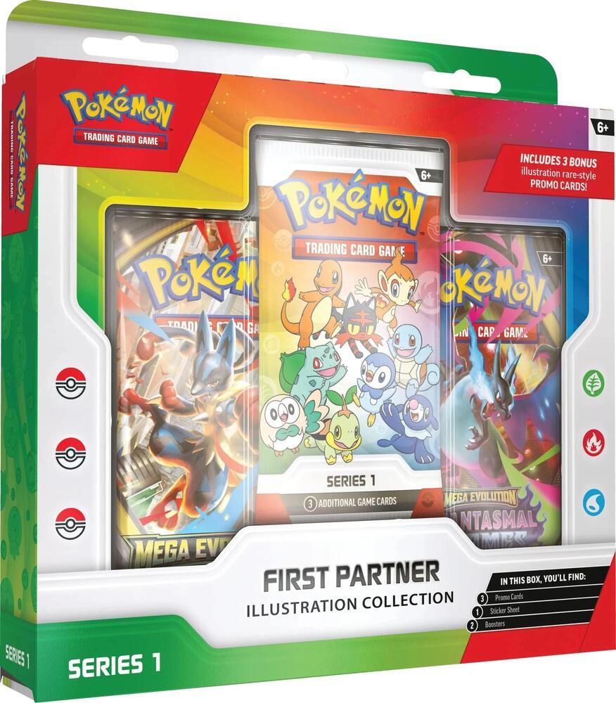 Pokemon TCG: 2026 First Partner Illustration Collection (Series 1)