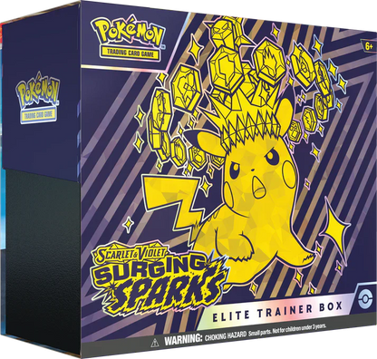 Pokémon TCG: Scarlet & Violet—Surging Sparks Elite Trainer Box