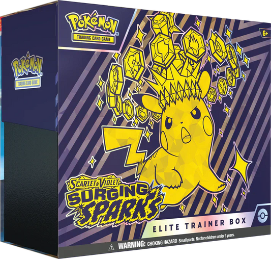 Pokémon TCG: Scarlet & Violet—Surging Sparks Elite Trainer Box