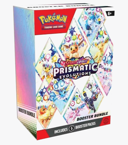 Pokemon Trading Card Game: Prismatic Evolutions Booster Bundle
